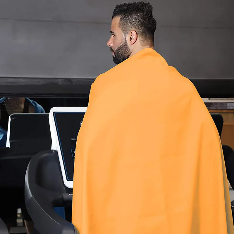 Super absorbent microfiber sports towel gym towel with carry bag and hanging loop