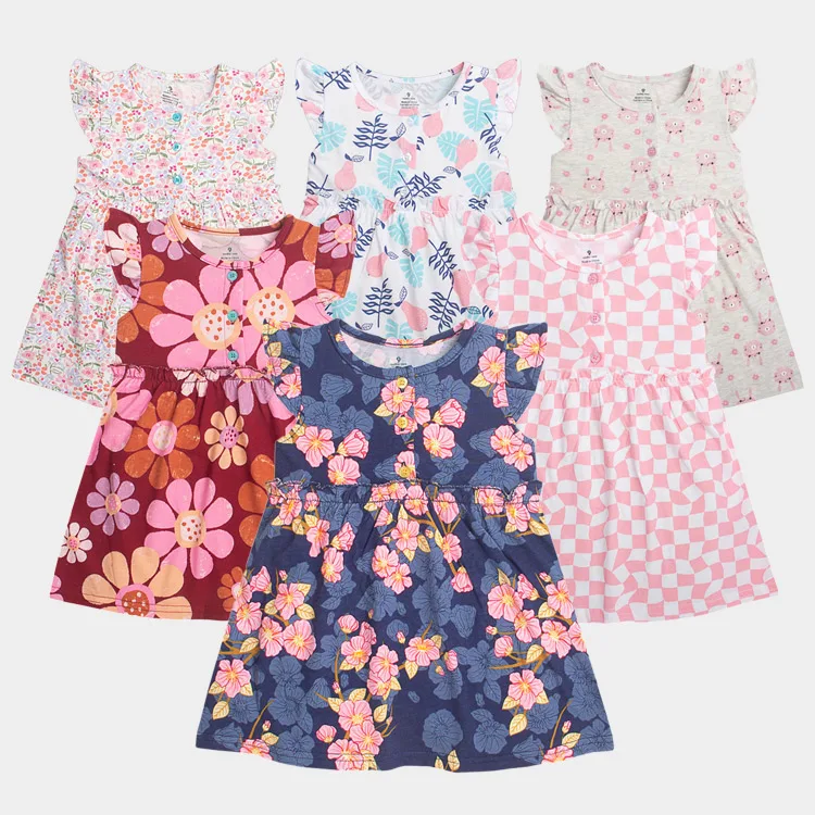 Baby Girl Better Fly Dress Ropa De Nia De 8 Aos Babies Frog Islami Girls Classic Fabrics For Dresses