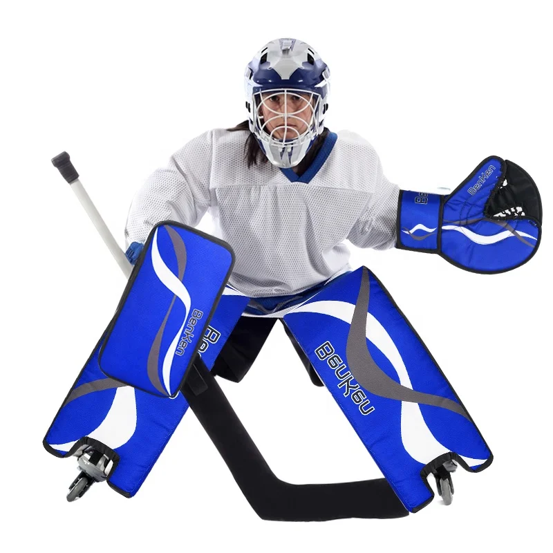 Benken Professional Oem Manufacturer Street Ice Hockey Equipment Goalie Pads Ice Hockey Wear