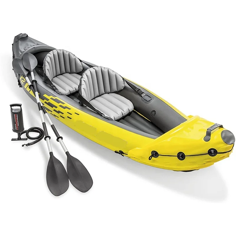 
Cove Championa Inflatable Kayak Set Inflatable Fishing Canoe/Kayak 