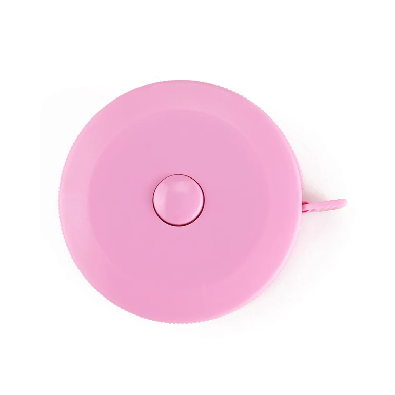 Wintape Wholesales Customized Pink 1.5Meter 60Inch Line Sewing Body Retractable Soft Measuring Tape Tool