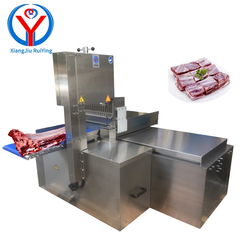 Heavy Duty Автоматическая машина для резки мяса и кости станок обработки древесины нарезания замороженного резак