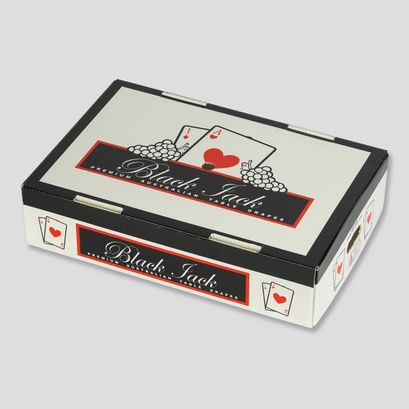 PE Box Low Price Customized Anti-static PE Plastic Storage Box  Wax coated cardboard box for fruit and vegetable packaging