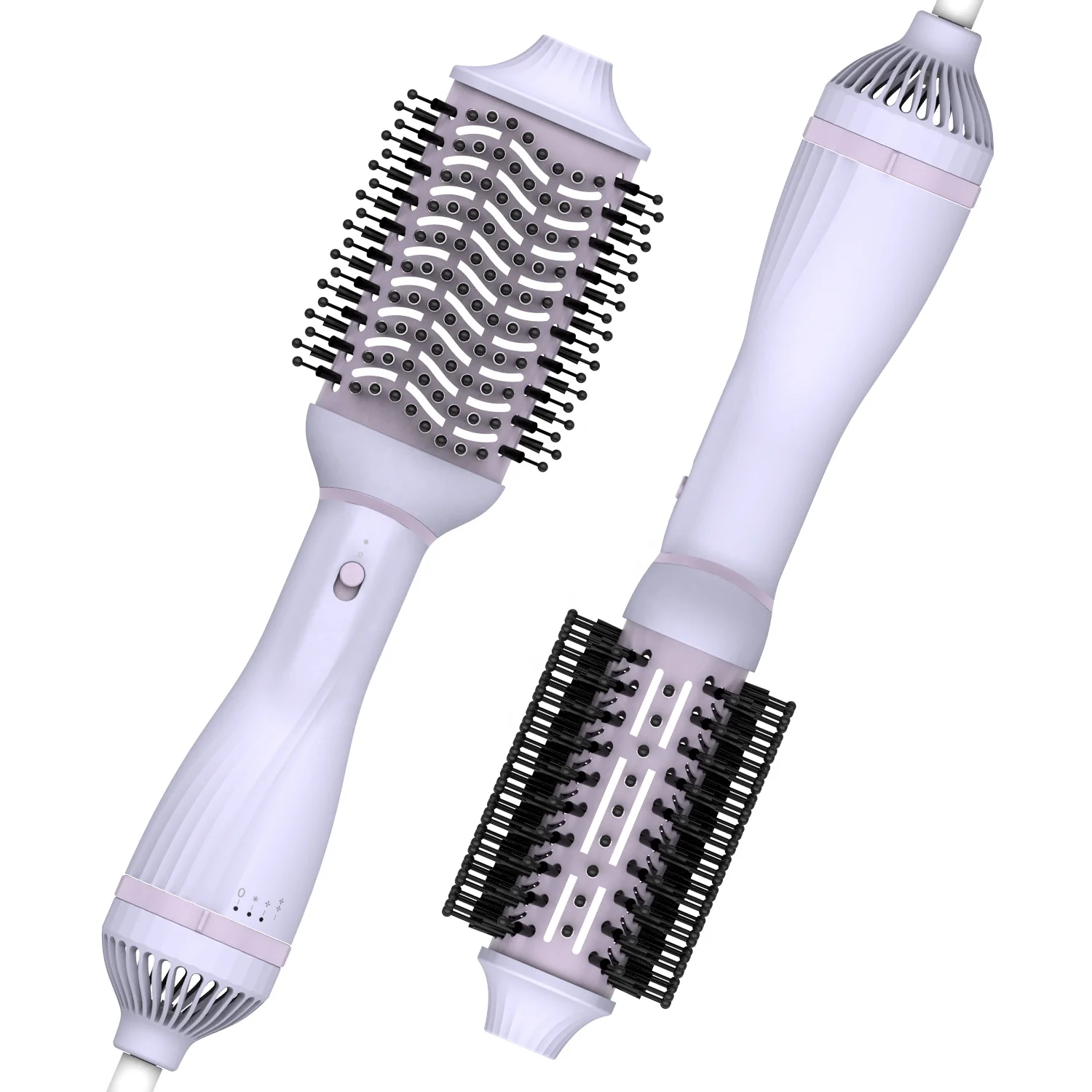Lena 2024 Patented Design Blow Dryer Hair Straightener 2 in 1 Rotating Hair Curler Dryer Brush Hot Air Styler