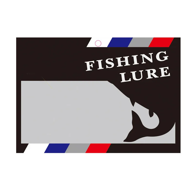 Custom Window Zipper Printing Plastic Bag For Slow Pitch Jigging Lure Fishing Hook Jig Lead Head Sinking Metal Jigs Bait Lure