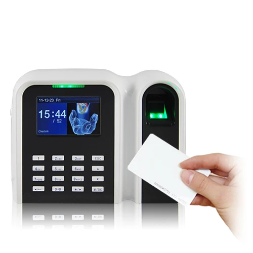 K14 USB TCP/IP Биометрическая Карта со сканером отпечатков пальцев посещающая машина для