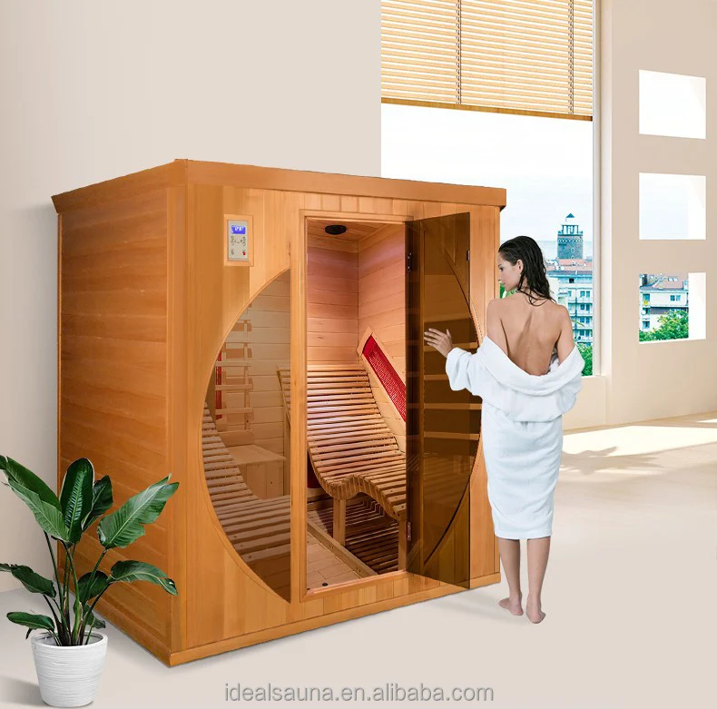 Infrared SPA Capsule Ozone Disinfection Light Therapy Steam Sauna Machines with Bluetooth Music