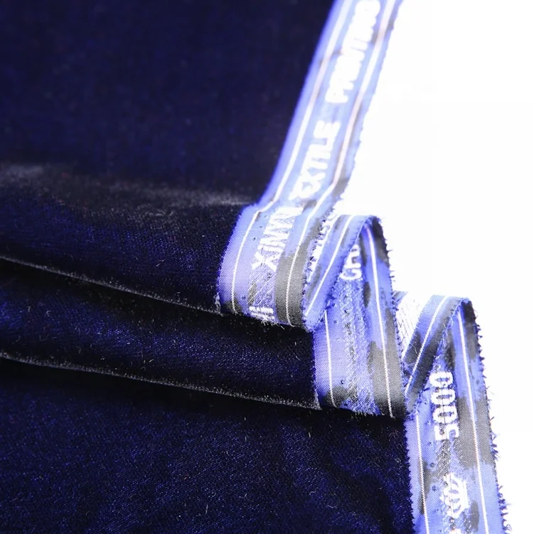 Best selling 5000 dyed shrink resistant women dress polyester panne velvet