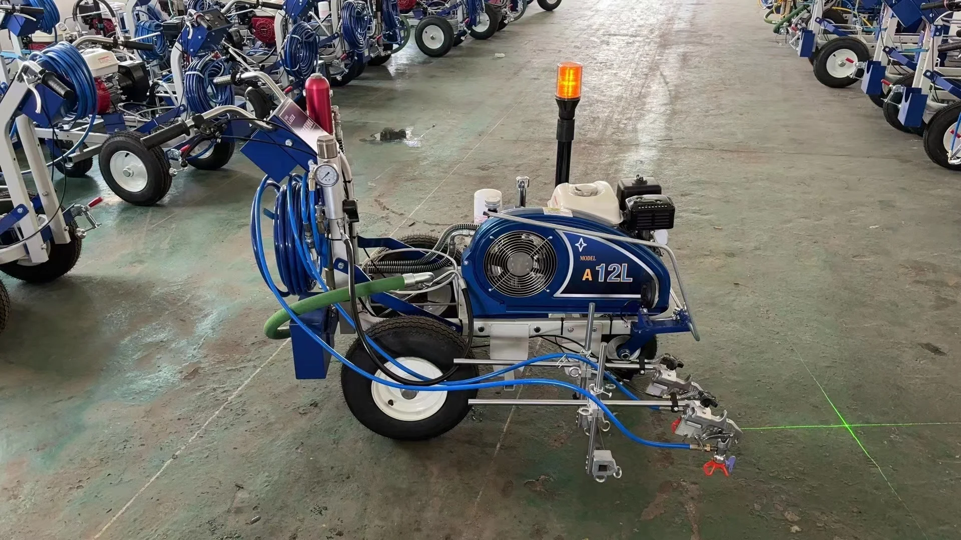Hand Push Type Small Cold Spray Scribing Machine Plot Parking Lot Marking Machine