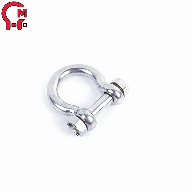 HLM stainless steel or galvanised 10mm d shackles d shackle black d shackle stainless steel for bracelet