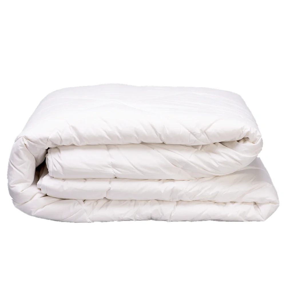 
washable luxury 100% New Zealand alpaca wool quilt wool underlay with cotton duvet cotton 