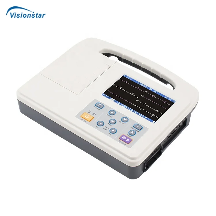 Veterinary Equipment Portable 3 Channel 7 Leads Ecg for Animals