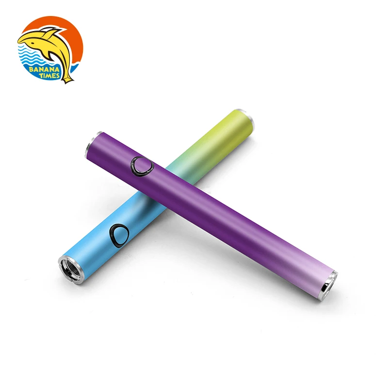 Custom logo Preheating Adjust Voltage 380mah Rechargeable cbd vape Batteries 510