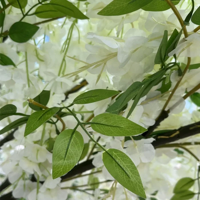 songtao outdoor plastic leaf plant cherry blossom  branches artificial flower tree for outside