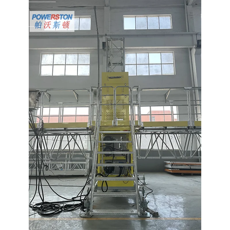 Mast Climbing Equipment Electric Lift Scaffolding Aerial Construction Mast Climbing Work Platform