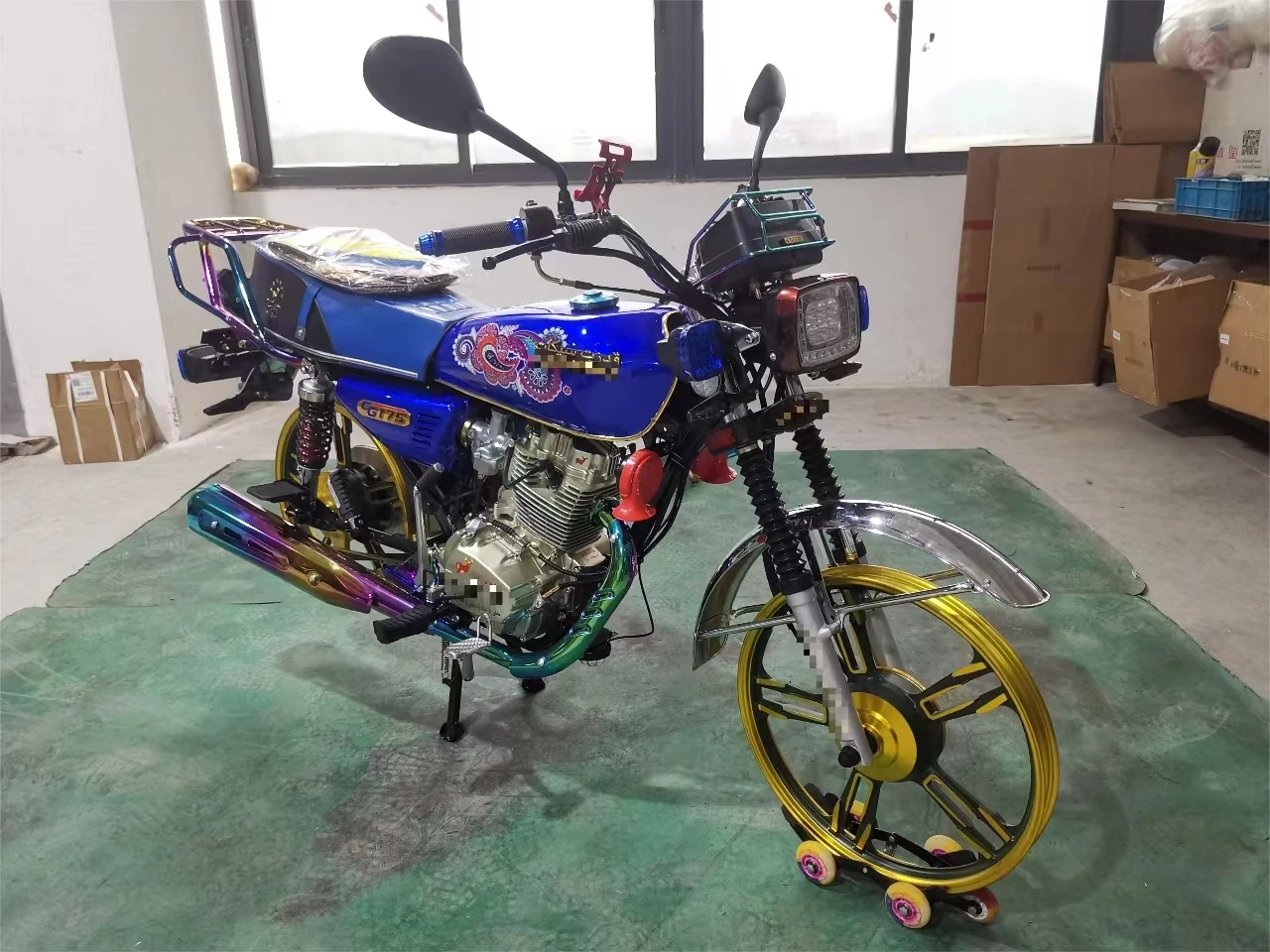 Hot Sale 150cc 200c Motor Vehicle Gas Scooter Dirt Bike Automatic Gasoline Motorcycle