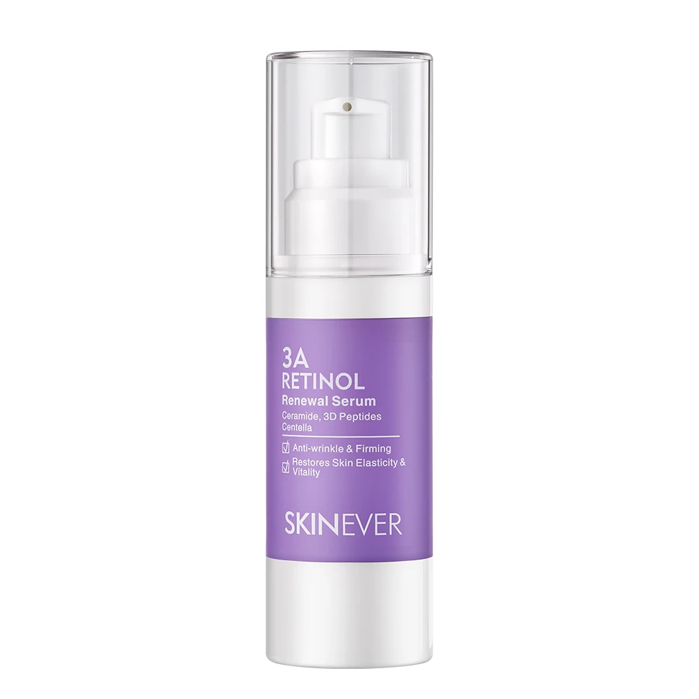 SKINEVER Organic Anti-Acne Serum Fast Eliminates Acne Scars Redness All Ages Salicylic Acid Vitamin C Retinol Peptides