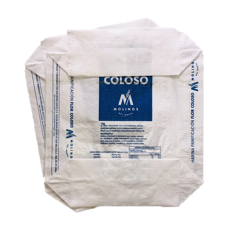 
Cheapest customized logo printed 50kg pp woven square bottom cement sack bag with coating film 