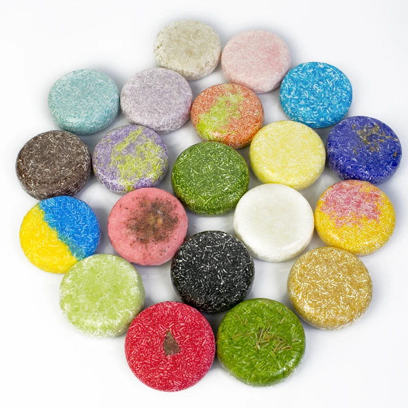 Оптовая продажа, натуральный шампунь ручной работы для домашнего использования, Твердый шампунь для веганов, мыло для ухода за волосами, частная торговая марка