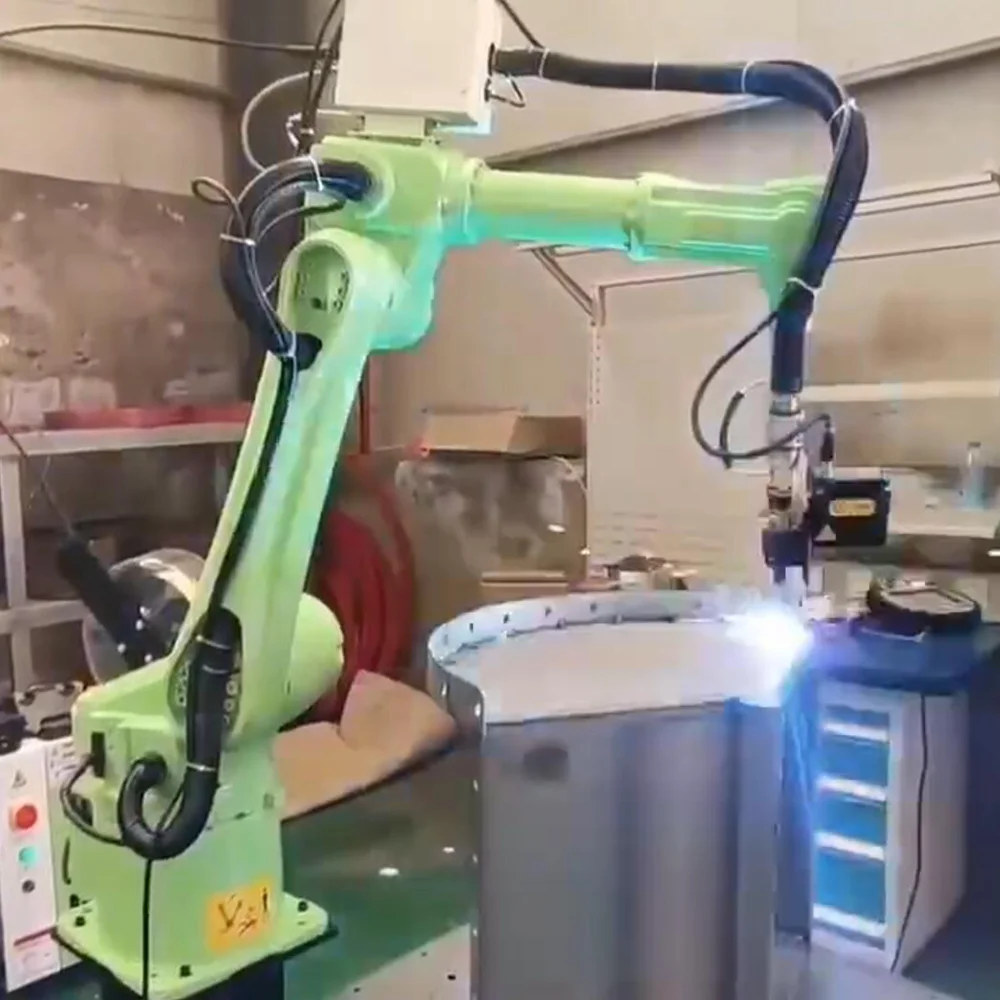 six-axis robotic arm fiber laser welding machine 6 axis industrial welding robot arc welding robot