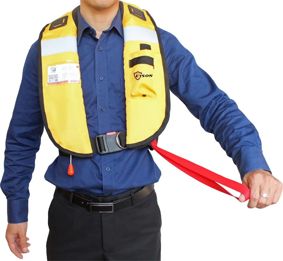 Eyson life jacket inflatable in China lalizas inflatable life jacket inflatable swim buoyancy vest life jacket