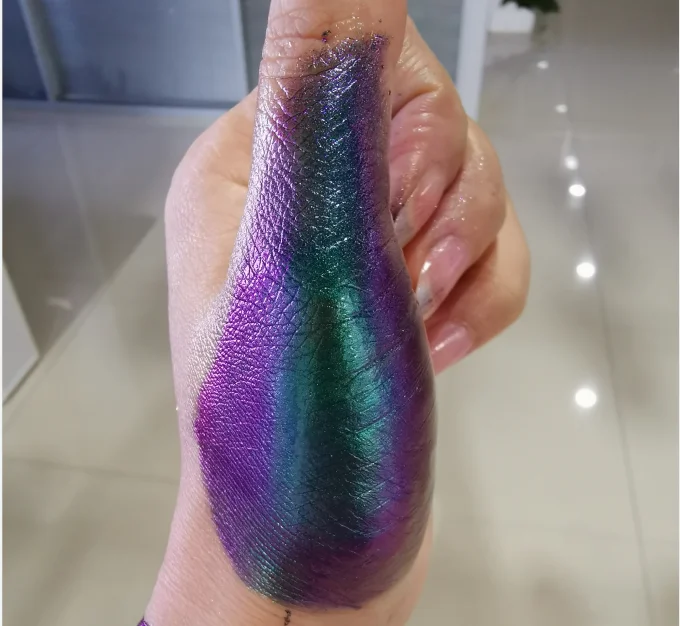 Factory Price Color Shifting Super Intense Chrome Watercolor Chameleon Pigment Car Painting Pigment Automotive Paint