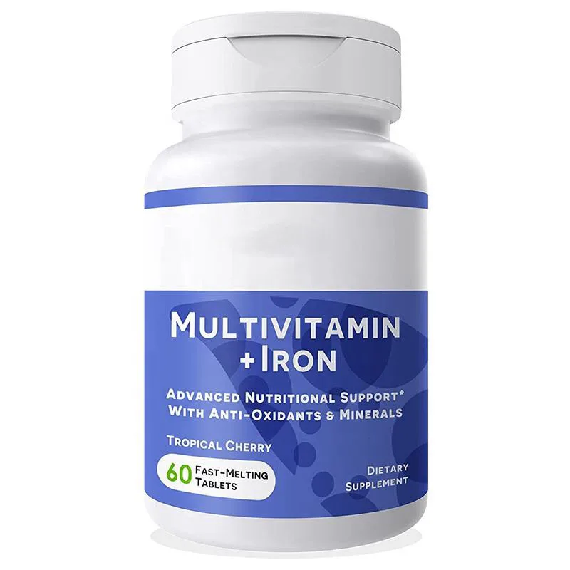 Multivitamins-Supplement for Women & Men with Iron Nutritional Support Multivitamin Tablets