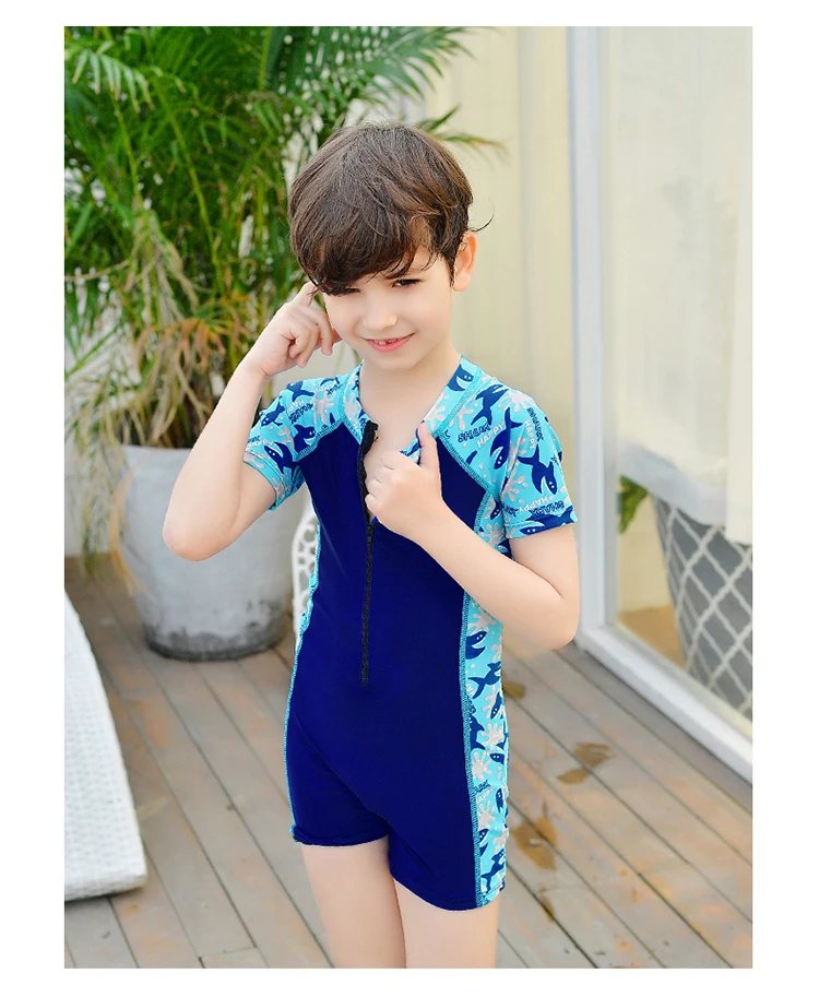 wholesale 2019 hot sell printed swim shorts boy  swimwear