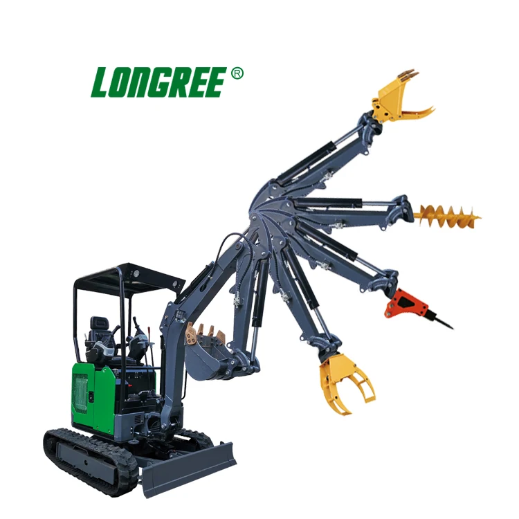Small Digger Crawler Excavator With Mini Digger Portable Construction Equipment On Sale