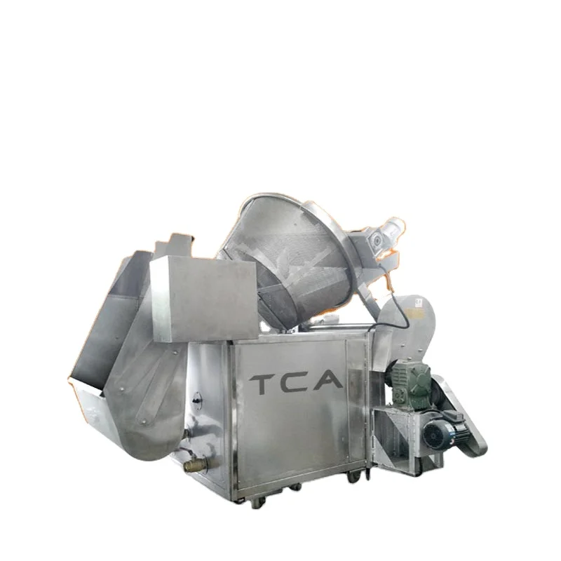 Automatic commercial deep fryer machine auto small scale electric oil frying equipment lpg gas restaurant fryers price for sale