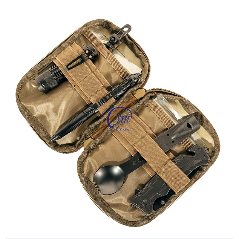 Yuemai Molle Kit Medical Pouch Emergency IFAK Bag Trauma EDC Bag Tactical EDC Pouch