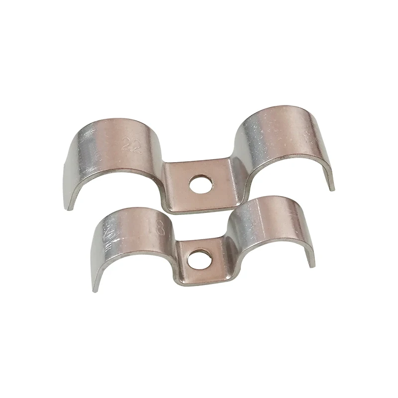 
Double pipe clamp stainless steel mounting saddle clamp double tube clamp 