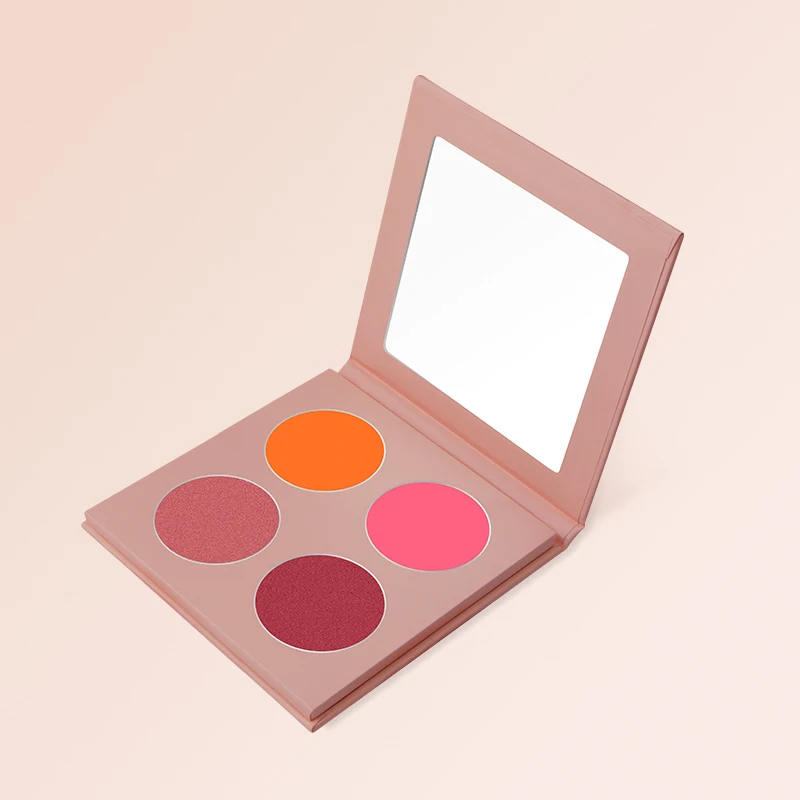 
3/4/6 Colors Portable highlight blush contour palette private label makeup 