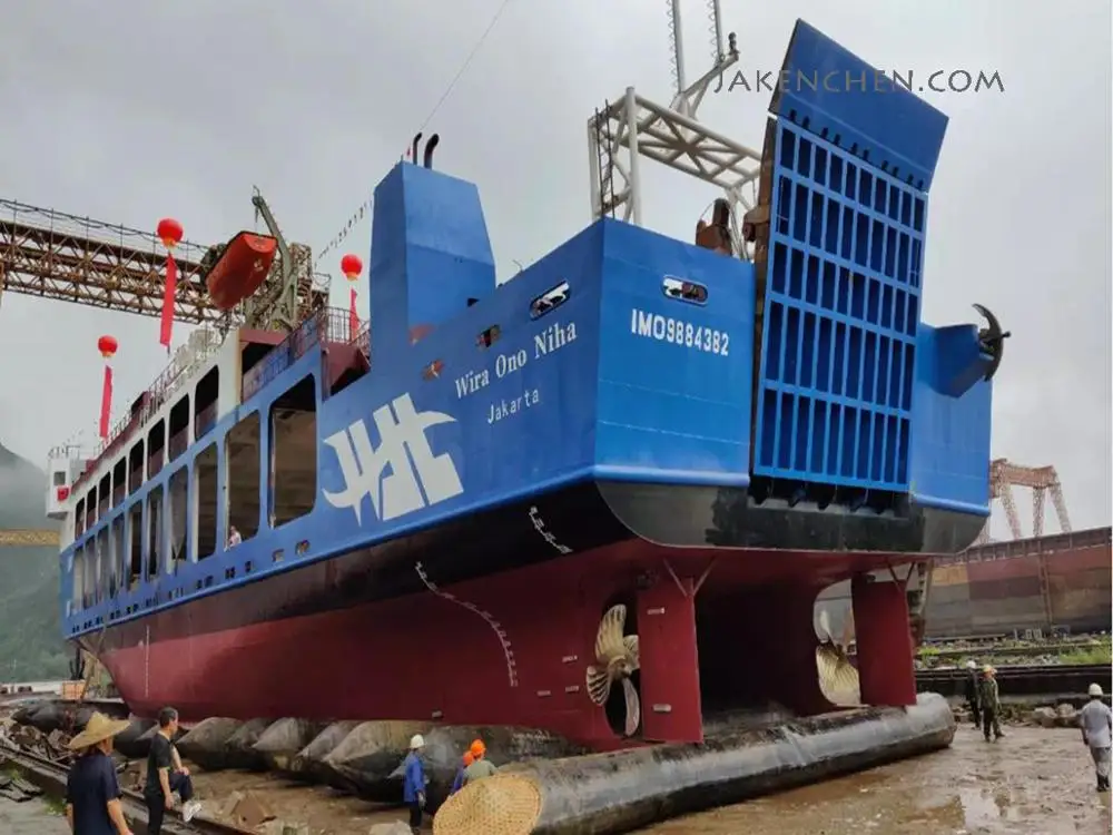 
27 trucks 499ropax RORO passenger ship ferry for sale 