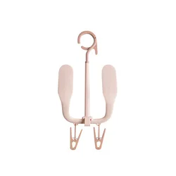 Rotary Shoe Rack Rotatable Hook Windproof And Antiskid With Clip 360 Degree Shoe Drying Artifact