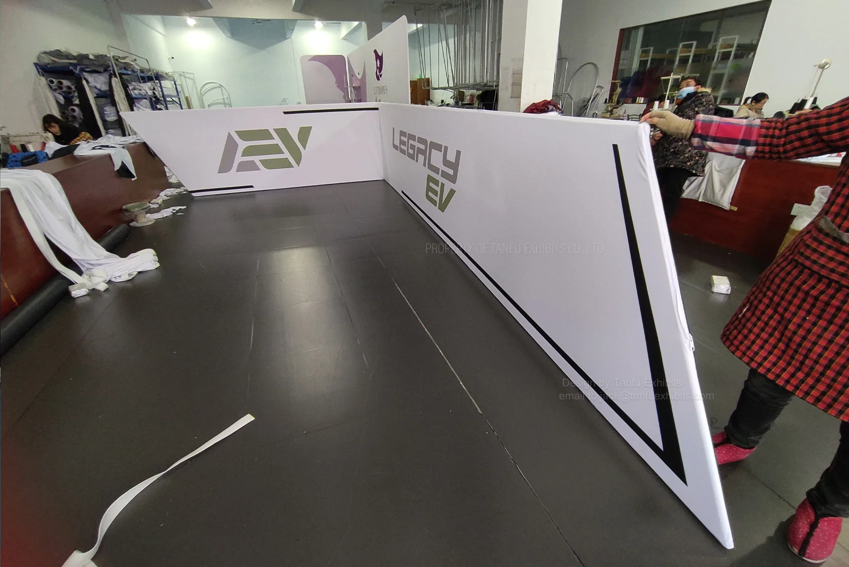 Заказной размер подсветка баннер Торговая выставка висячий знак