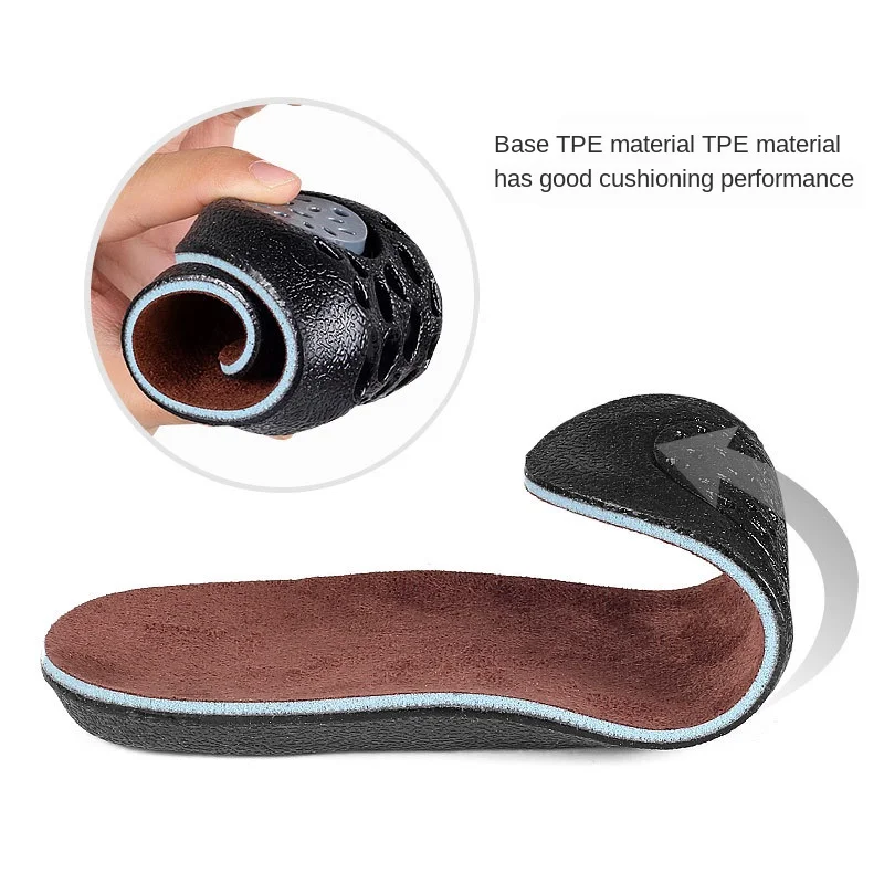High Quality Flat Foot Orthopedic Insoles For Shoes Soles Inserts Arch Support Corrector Men Women Shoe Pad Eva Sports Insoles