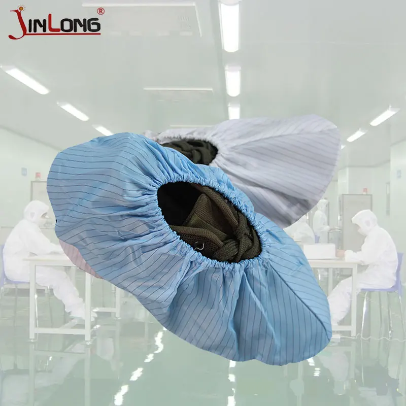 Wholesale dirt-free Waterproof Reusable Shoe covers Anti skip anti-static ESD Clothes Shoe Cover