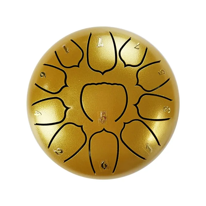 Custom Made OEM Good Choice Premium Drums Steel Tongue Drum Percussion Instrument Hand pan Drum