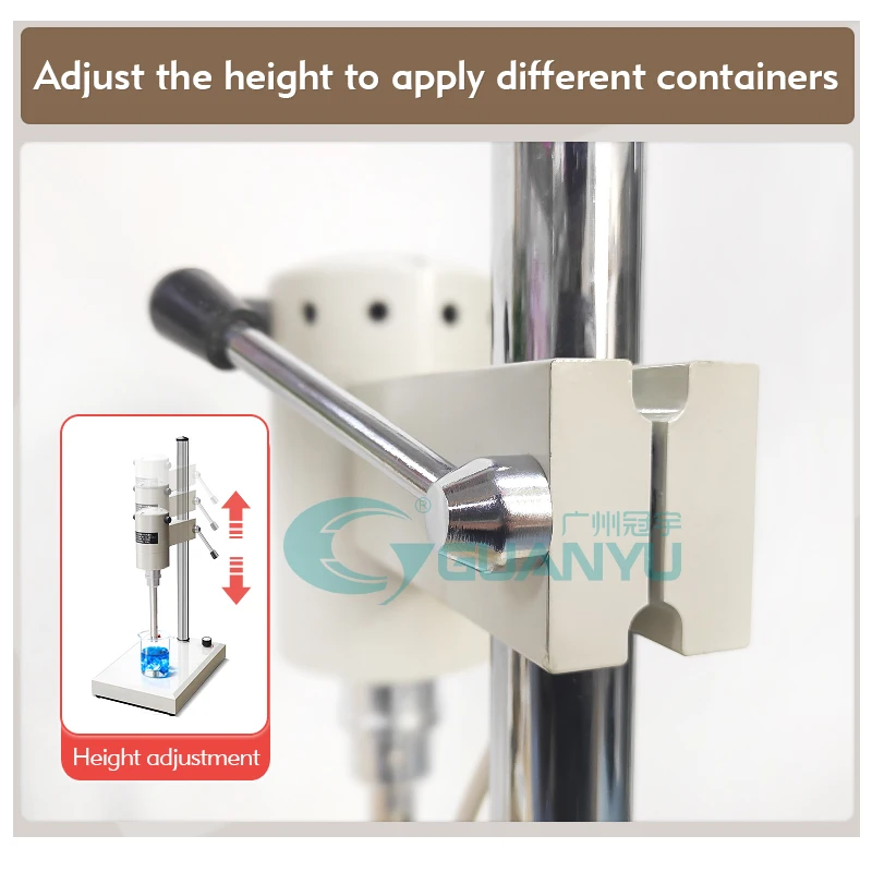 
Guanyu 40L High Shear Lab Emulsifying Homogenizer Laboratory Cosmetic Cream Mixer Rotor Stator 