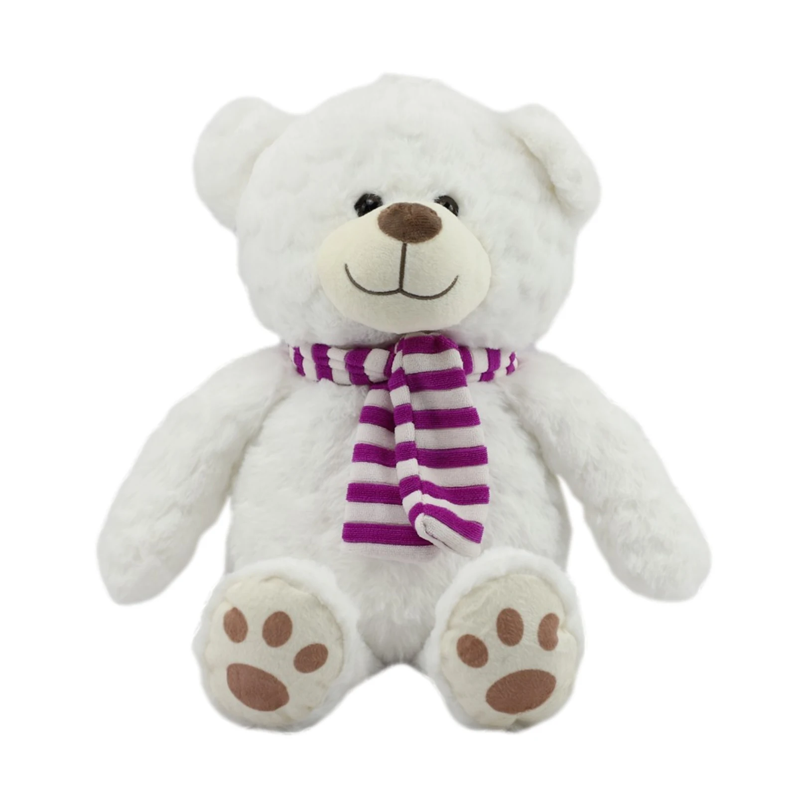 2022 Animated Plush White Soft Teddy Bears Toys Custom Teddy Bear Mothers Day For Mom