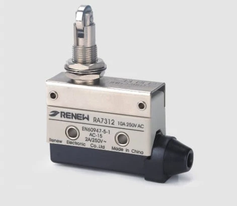 RL7312 Panel mount cross roller plunger limit switch Compact size limit switch