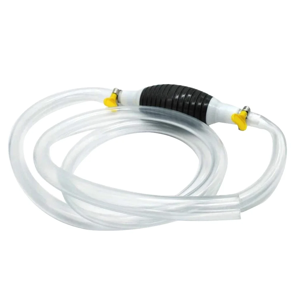 Newest High Flow Siphon Hand Pump Portable Manual Car Fuel Transfer Pump for Gas Gasoline Petrol Diesel Oil Liquid Water