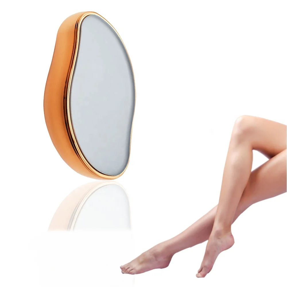 2022 New Arrival Painless Crystal Hair Eraser Leg Hand Glass Hair Remover For Women and Men