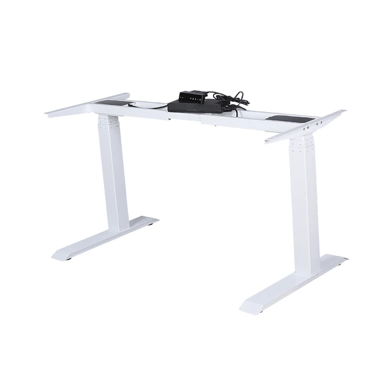 Commercial Furniture Ergonomic Anti-Collision Commercial Motor Lifting Desk Smart Computer Tables height adjustable desk frame
