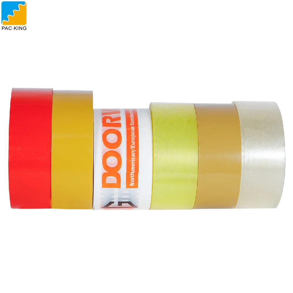 
Strong Adhesive Customize Custom Packaging Opp Transparent Bopp Logo Tape Jumbo Roll Clear Package Packing Tape Logo Printed 