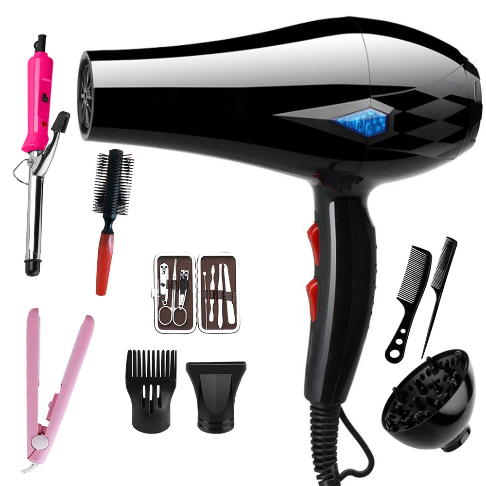 High quality Africa blow dc motor professional hair dryer set for saloon