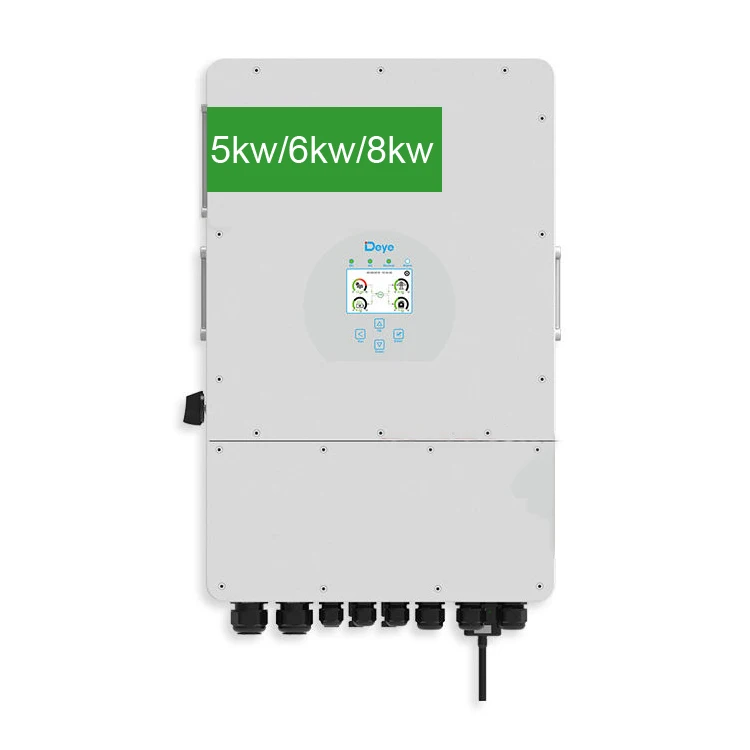 China Manufacturer Customized Deye Inverter 5kw 6kw 7.6kw 8kw  Hybrid Solar Power Inverter