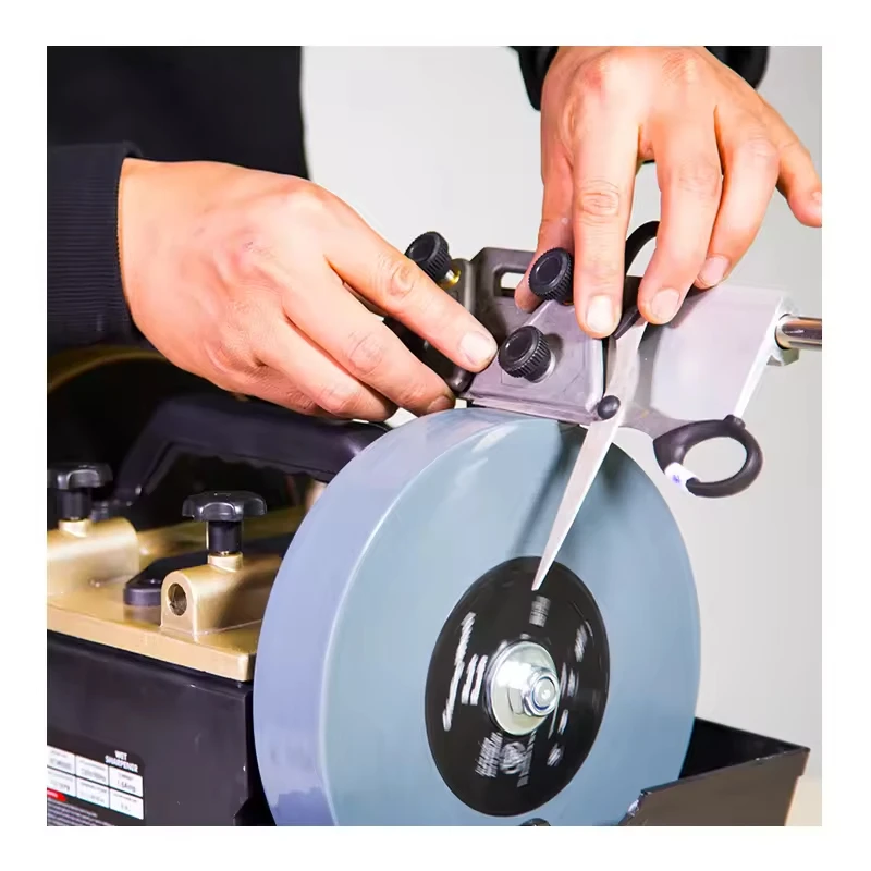 Knife Sharpener Wet Bench Grinder Metal Grinder Polishing Machine Knife Scissors Professional  Variable Speed Wet Sharpener