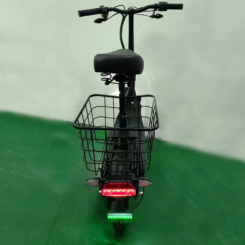 High Quality 48V 500W 12inch 12Ah 60Km Range Adults Japan PSE standard Electric Scooter with Seat Basket